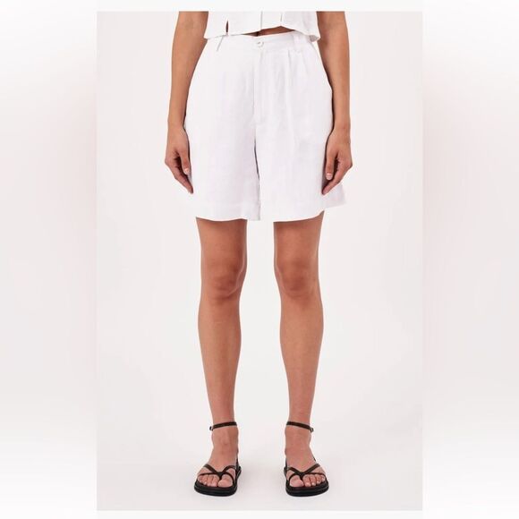 NEW ROLLA'S White Bermuda Shorts Relaxed Fit 10 - Picture 5 of 15